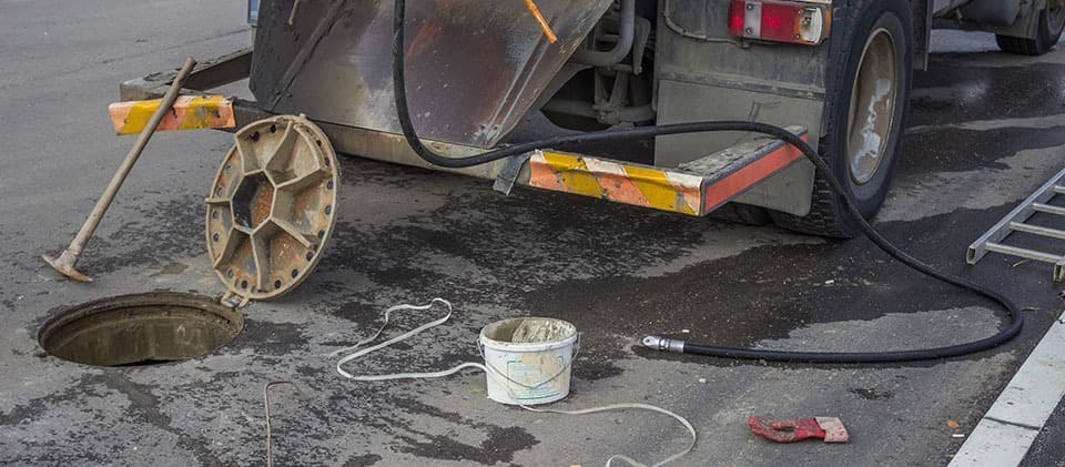 Drainage Block Cleaning